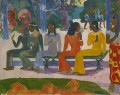Ta Matete On ne va pas au marché aujourd’hui postimpressionnisme Primitivisme Paul Gauguin